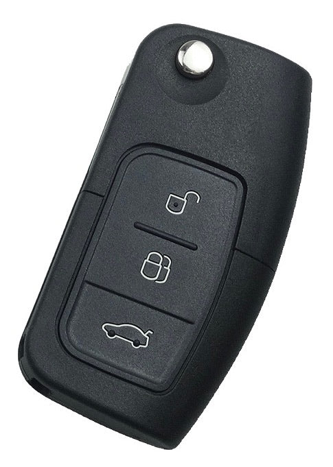 Autoschlüssel für Funk Klappschlüssel passend für FORD 3 Taster