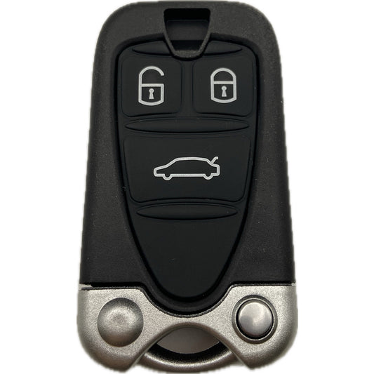 Auto Schlüssel komplett, Funk Slotschlüssel kompatibel mit Alfa Romeo 3 Taster