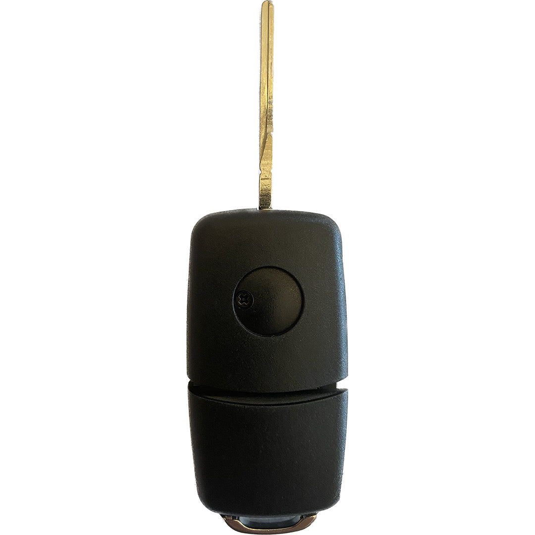 Autoschlüssel Gehäuse für Funk geeignet für VW 3Taster (LED Mitte)