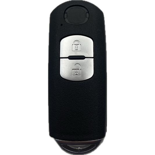 Autoschlüssel Gehäuse für Funk Schlüssel KEYLESS GO geeignet für Mazda mit 2 Tasten