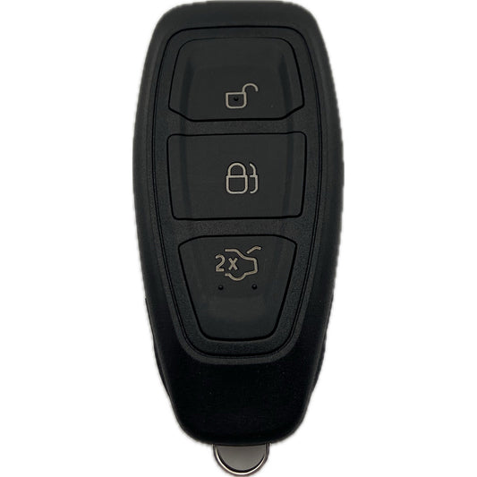 Auto Schlüssel komplett für Funk Schlüssel kompatibel mit FORD 3 Taster Keyless Go