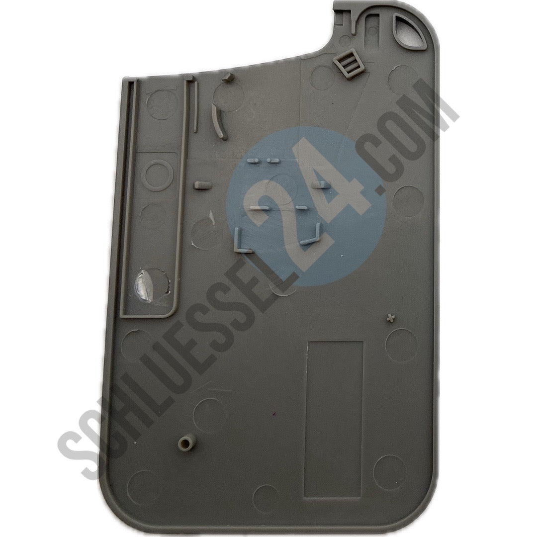 Kartenschlüssel silber, Autoschlüssel Gehäuse Funk geeignet für Renault Scenic II, Megane II, Velsatis, Espace 4, Laguna mit 3 Tasten
