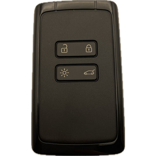 Kartenschlüssel, Autoschlüssel komplett mit Funk geeignet für Renault Megane IV, Talisman, Espace mit 4 Tasten, KEYLESS GO