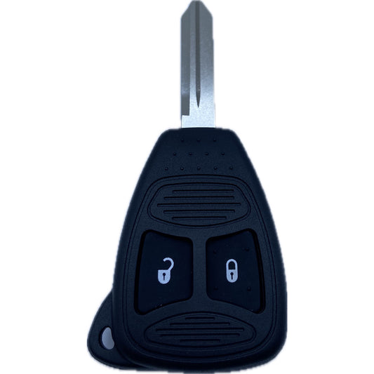Autoschlüssel Gehäuse für Funk Schlüssel geeignet für Chrysler, DODGE, JEEP 2 oder 3 Taster