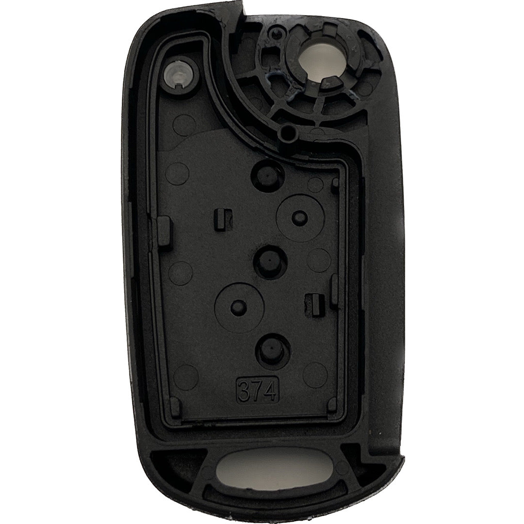 Autoschlüssel Gehäuse für Funk Klappschlüssel geeignet für Kia und Hyundai