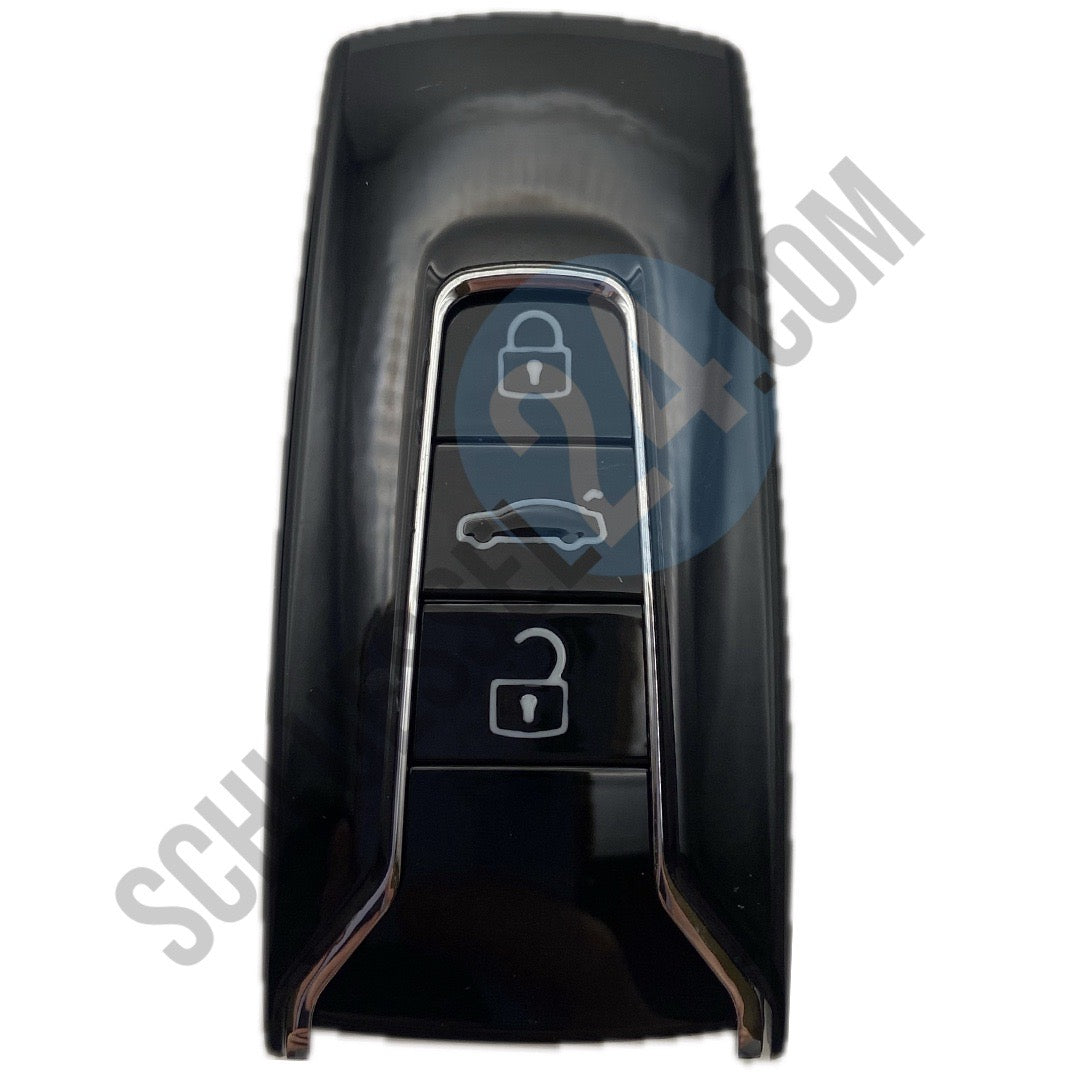 UPGRADE Autoschlüssel Gehäuse für Funk Klappschlüssel geeignet für VW 3 Tasten nur KEYLESS GO