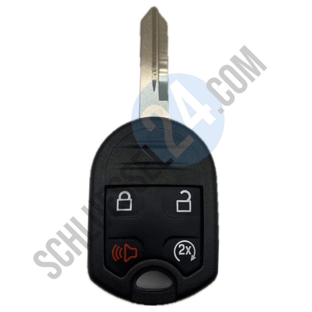Auto Schlüssel komplett für Funk Schlüssel kompatibel mit FORD 4 Taste –  schluessel24