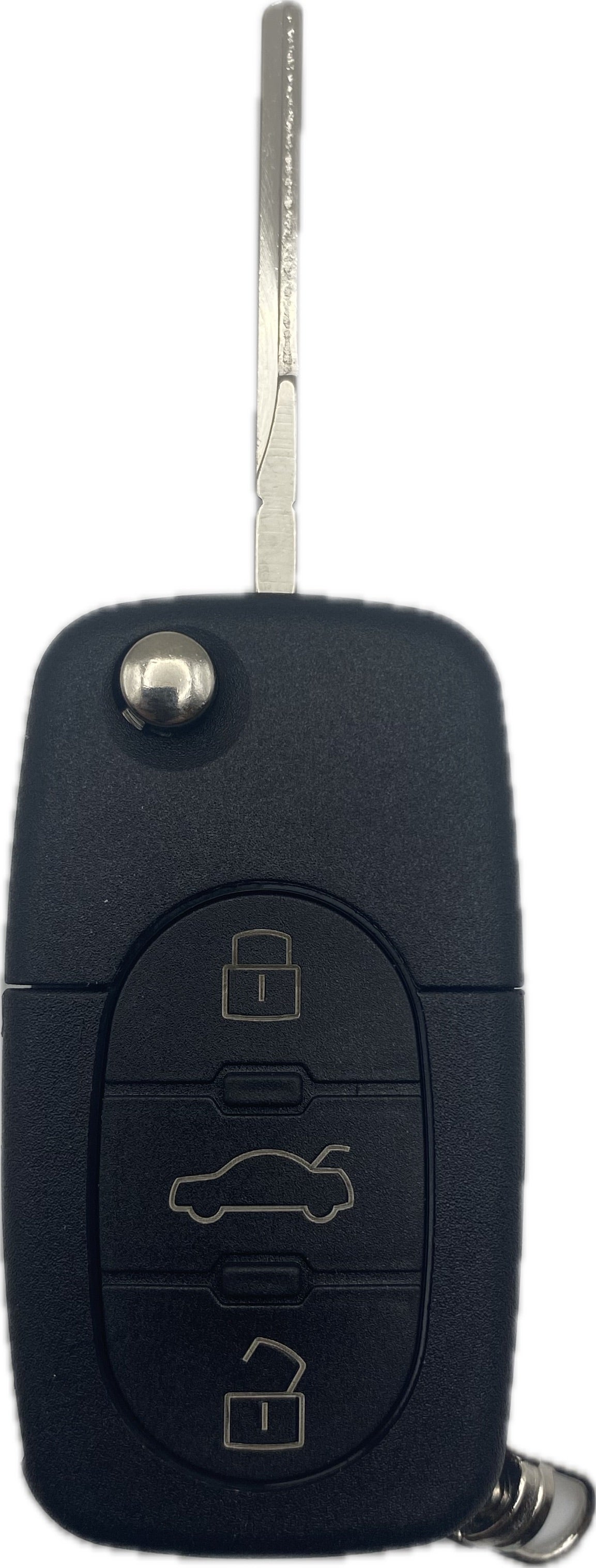 Autoschlüssel Gehäuse für Funk Klappschlüssel geeignet für ältere AUDI 2 oder 3 Taster