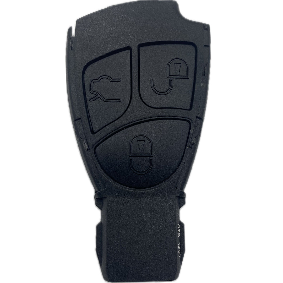 Autoschlüssel Gehäuse Upgrade (Chrom) geeignet für Mercedes Benz 3 Taster