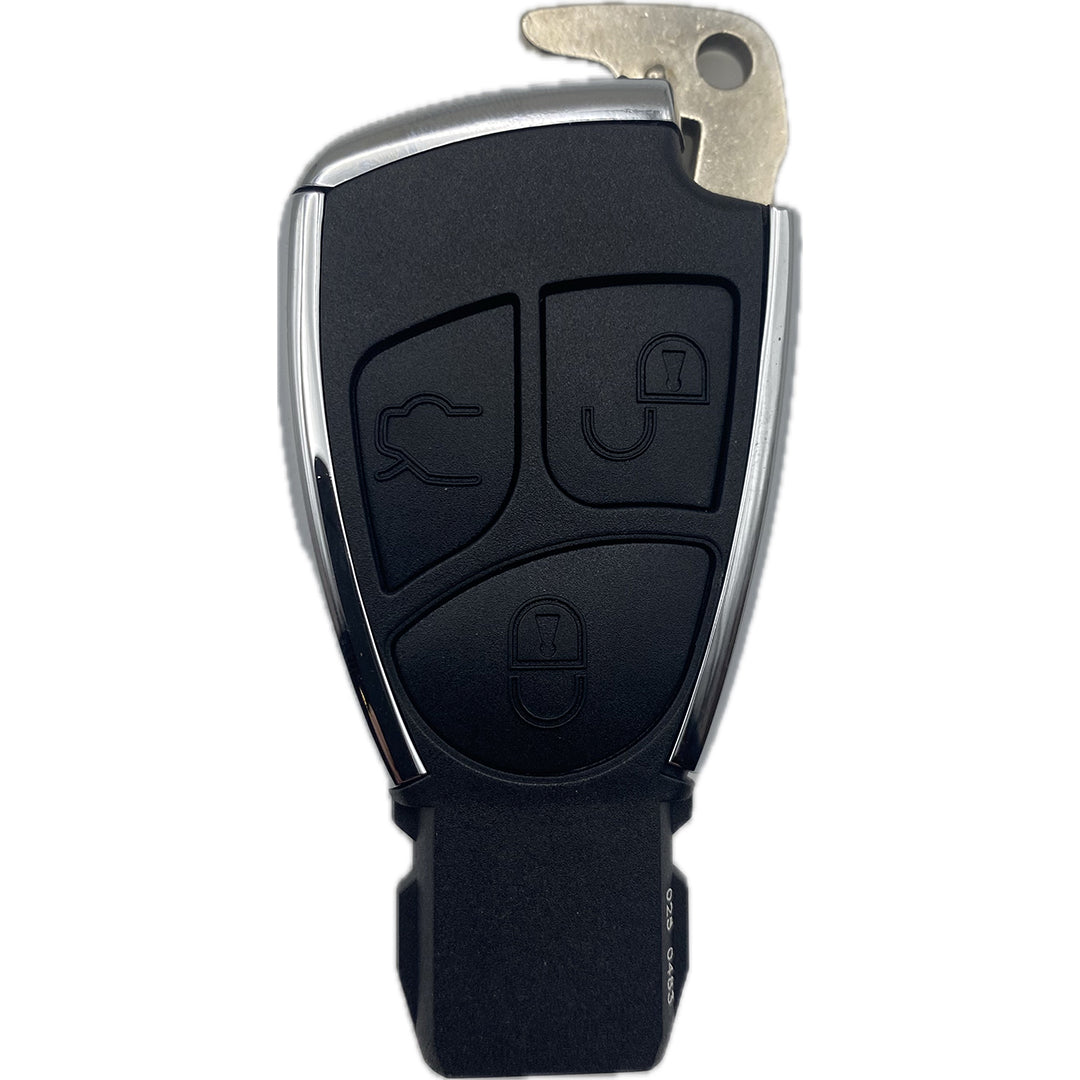 Autoschlüssel Gehäuse Upgrade (Chrom) geeignet für Mercedes Benz 3 Taster