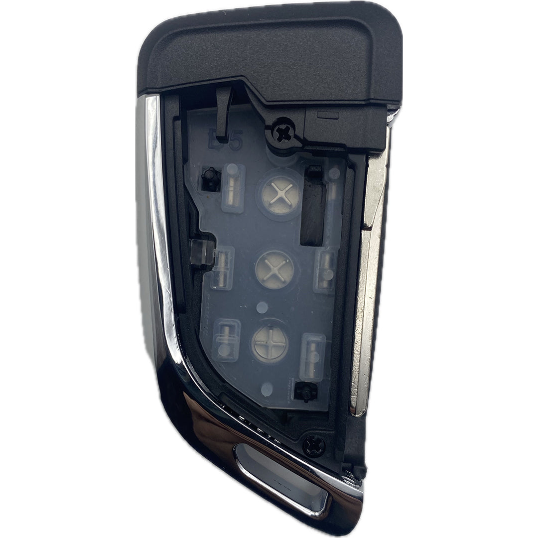 Autoschlüssel Upgrade Gehäuse für Funk geeignet für VW 3Taster (LED Mitte)