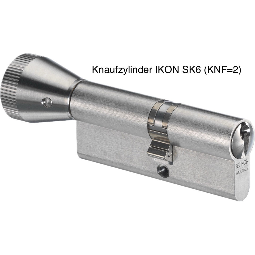 Schließzylinder IKON SK6 mit Sicherungskarte - Hochsicherheit Made in Germany