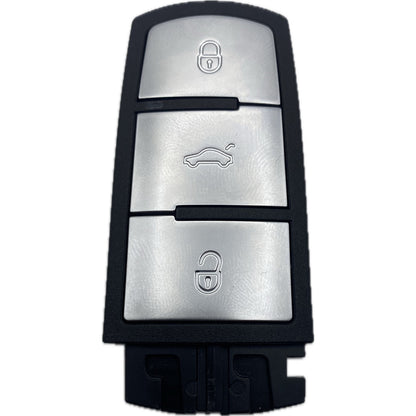 Autoschlüssel Gehäuse für Funk Slotschlüssel geeignet für VW Passat 3Taster