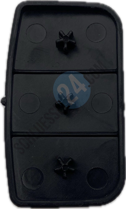 Autoschlüssel Drück Pad, Gummimatte für Funk Schlüssel passend für FORD 3 Taster