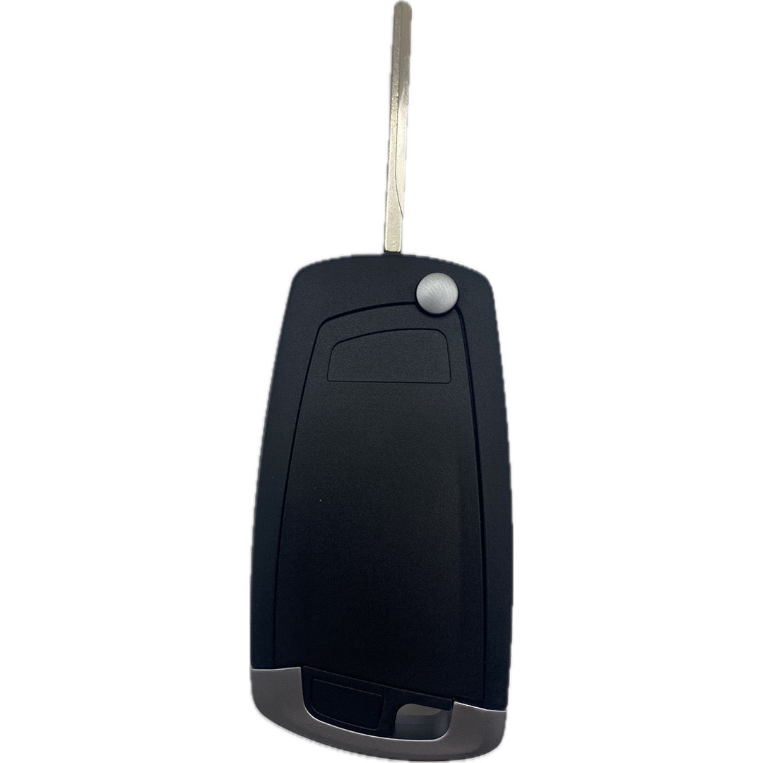 Upgrade Autoschlüssel komplett Funk Klappschlüssel geeignet für 1er, 5er BMW 4 Taster 868 Mhz, CAS 2 System,