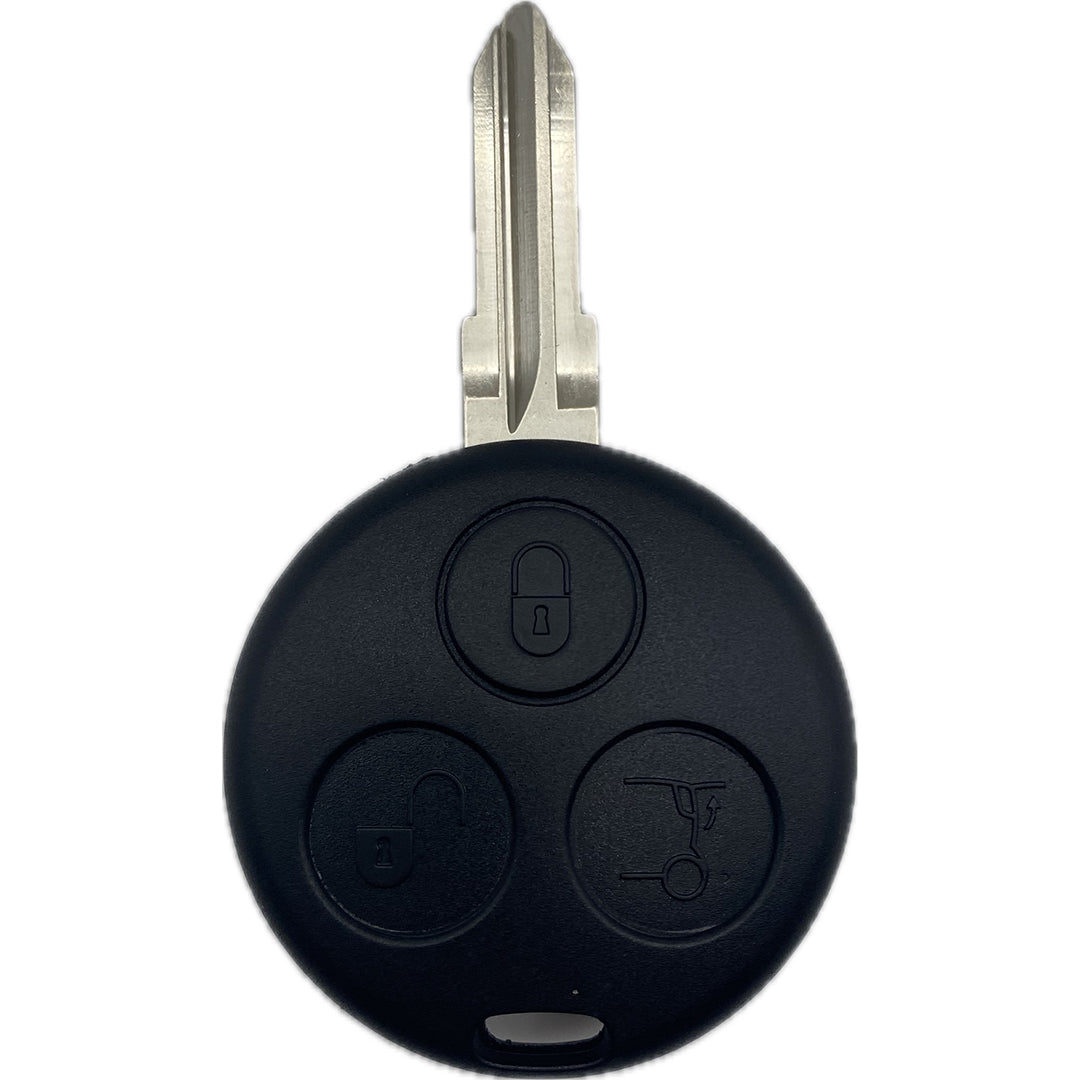 Autoschlüssel komplett, Funk Schlüssel geeignet für Smart 3 Taster