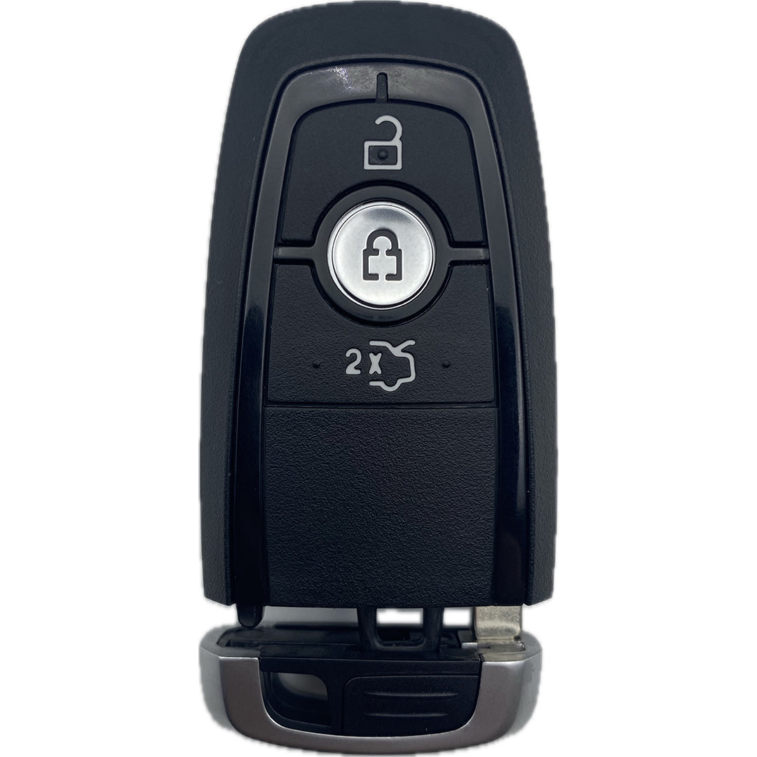 Kompletter OEM Funkschlüssel für Keyless Go Schlüssel kompatibel mit FORD 3 Taster Baujahr nach 2015