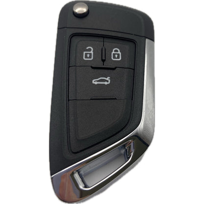 UPGRADE Autoschlüssel Gehäuse für Funk Klappschlüssel geeignet für Opel (2009 - 2016) 3 Taster