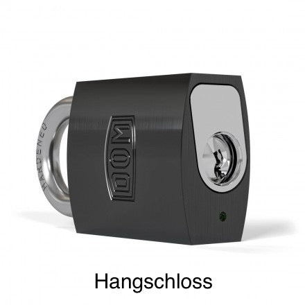 Hangschloss DOM RS8 mit Sicherungskarte