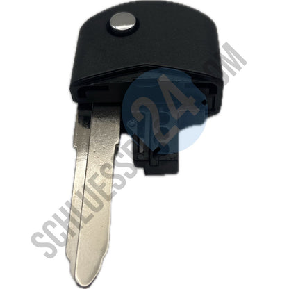 Autoschlüssel Gehäuse für Funk Klappschlüssel geeignet für Mazda 2 und 3 Tasten