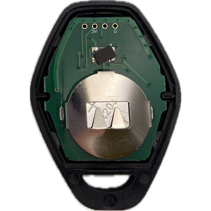 Autoschlüssel komplett Funk Schlüssel geeignet für 1er, 5er BMW 3 Taster 868 Mhz, CAS 2 System,