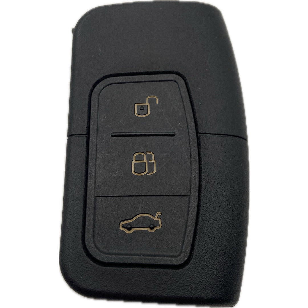 Autoschlüssel komplett mit KEYLESS GO für Funk Klappschlüssel passend für FORD 3Taster