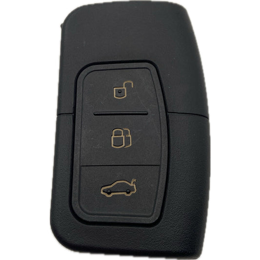Autoschlüssel komplett mit KEYLESS GO für Funk Klappschlüssel passend für FORD 3Taster