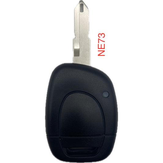 Autoschlüssel komplett 1 Taster Funkschlüssel geeignet für Renault