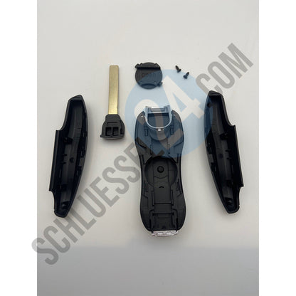 Autoschlüssel Gehäuse für Funk Schlüssel geeignet für Porsche 4 Tasten Keyless Go