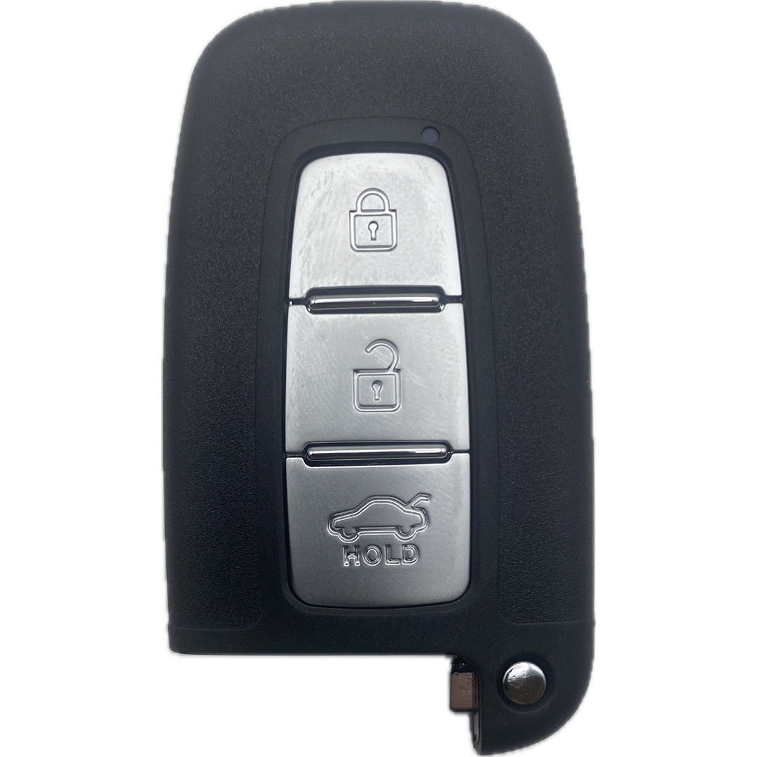 Kompletter Funkschlüssel für Keyless Go Schlüssel kompatibel mit Hyundai IX35, New Elantra 3 Taster
