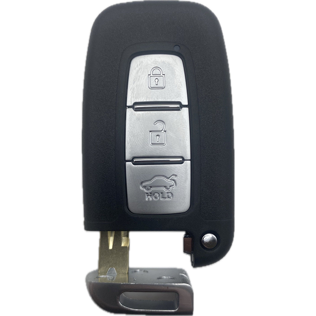 Kompletter Funkschlüssel für Keyless Go Schlüssel kompatibel mit Hyundai IX35, New Elantra 3 Taster