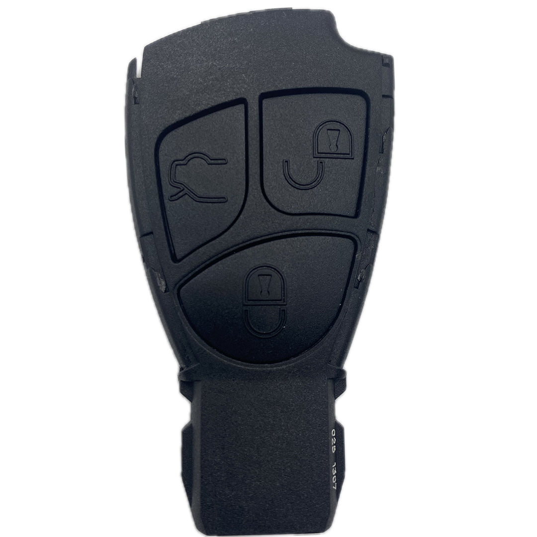 Autoschlüssel Gehäuse Upgrade (Chrom) geeignet für Mercedes Benz 3 Taster