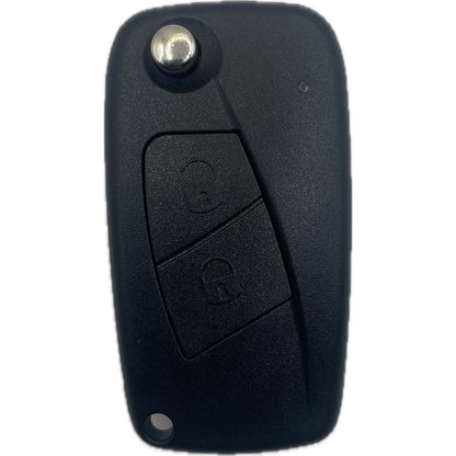 Autoschlüsselgehäuse für Funk Klappschlüssel geeignet für FIAT mit 2 oder 3 Tasten